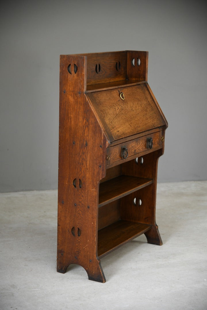 Arts & Crafts Oak Writing Bureau