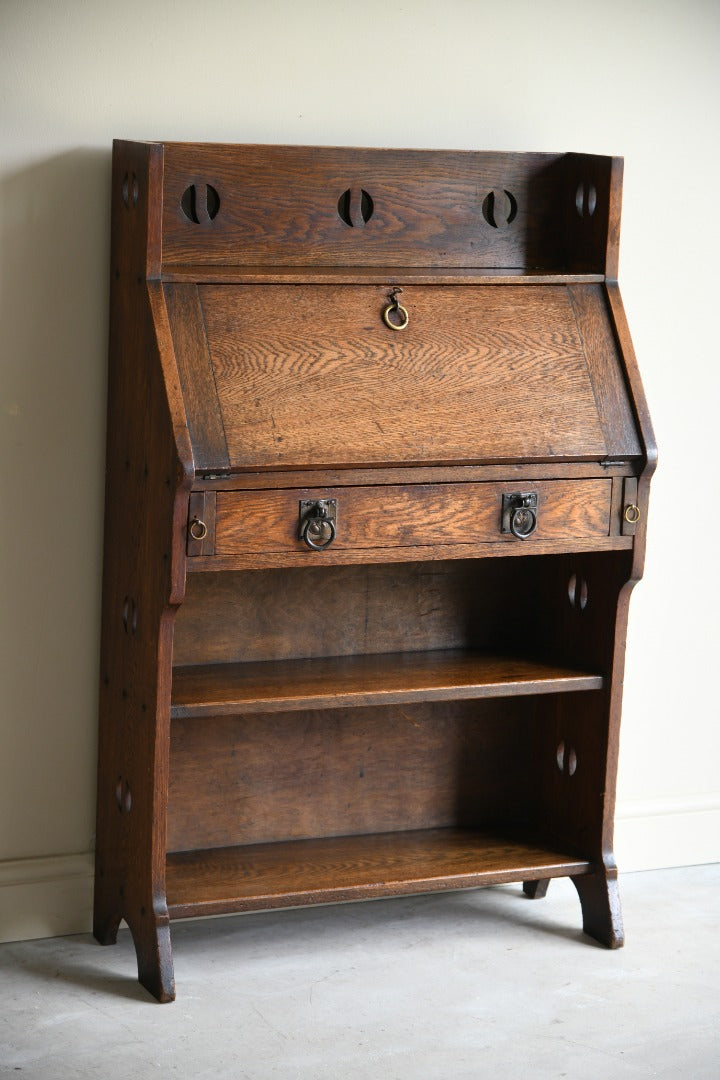 Arts & Crafts Oak Writing Bureau