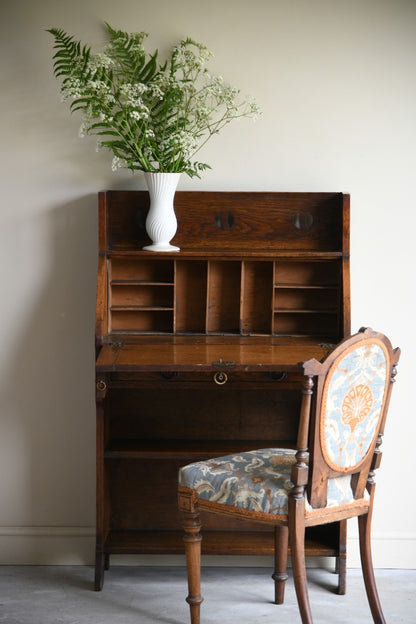 Arts & Crafts Oak Writing Bureau