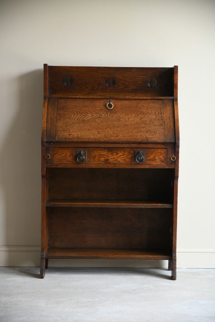 Arts & Crafts Oak Writing Bureau