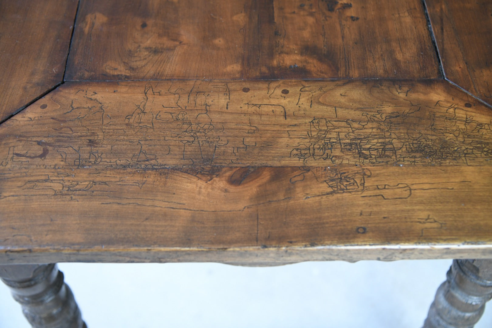 Antique Rustic Continental Refectory Table