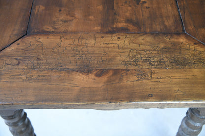 Antique Rustic Continental Refectory Table