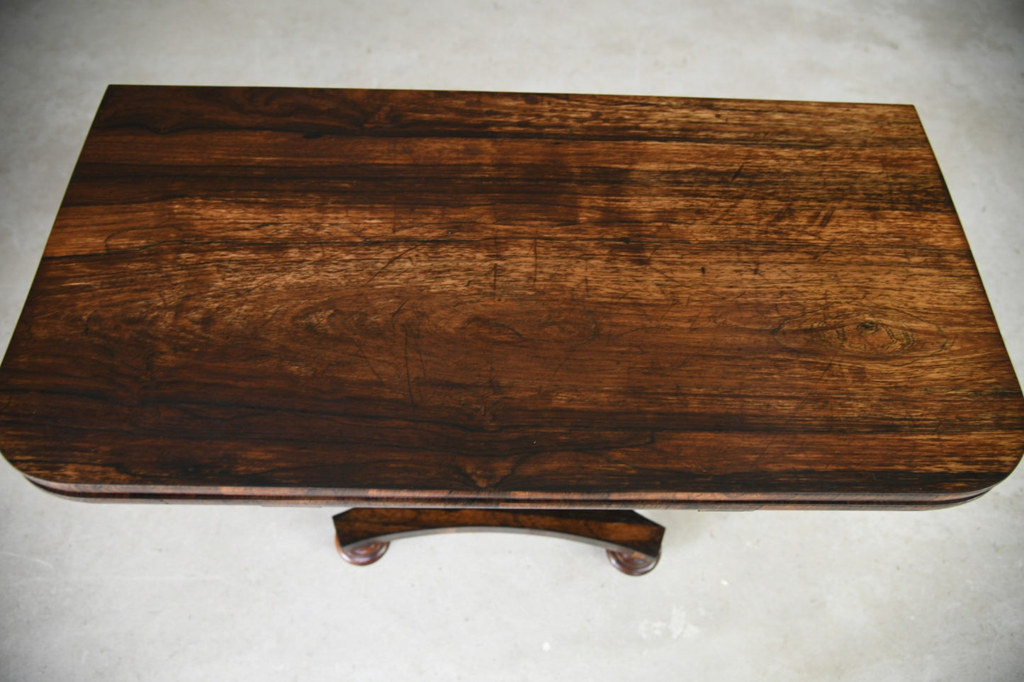 Antique William IV Rosewood Card Table