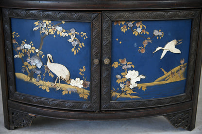 Antique Japanese Corner Cabinet