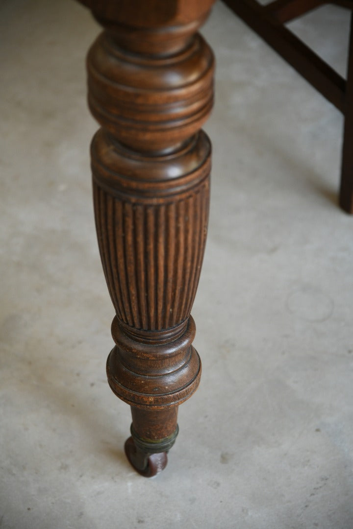 Victorian Oak Extending Dining Table