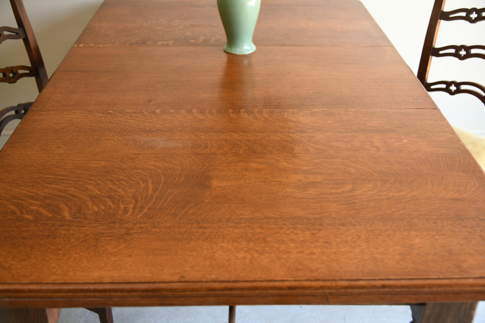 Victorian Oak Extending Dining Table