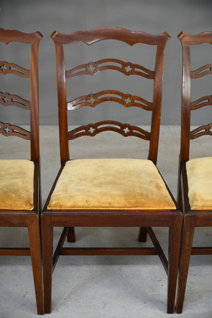 Set 4 Georgian Style Dining Chairs