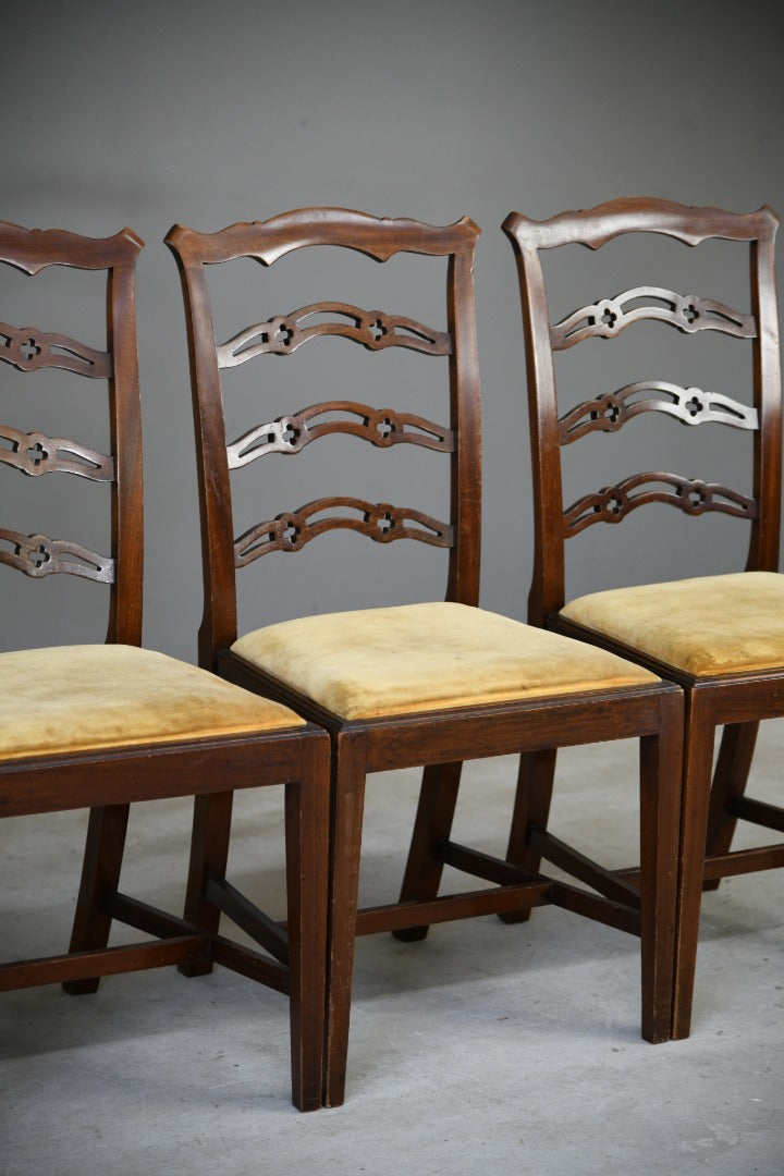 Set 4 Georgian Style Dining Chairs