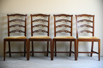 Set 4 Georgian Style Dining Chairs