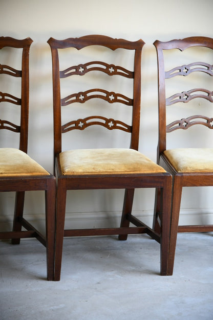 Set 4 Georgian Style Dining Chairs