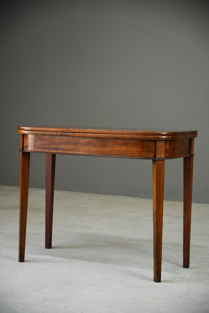 Antique Mahogany Tea Table