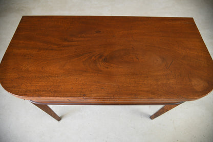 Antique Mahogany Tea Table