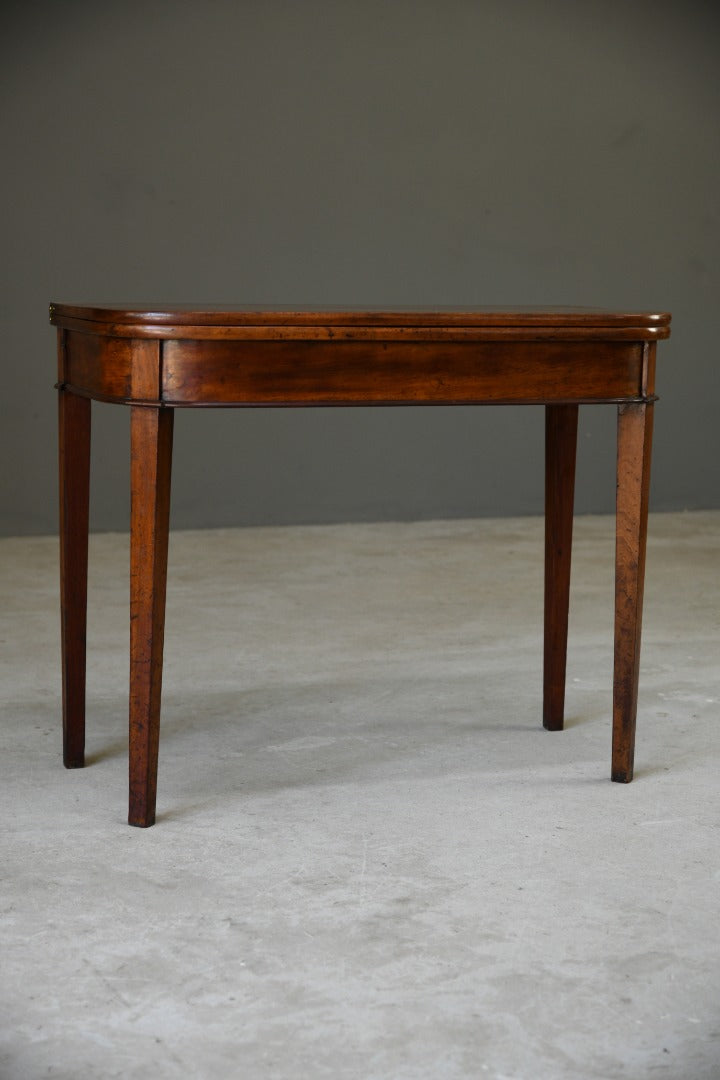 Antique Mahogany Tea Table