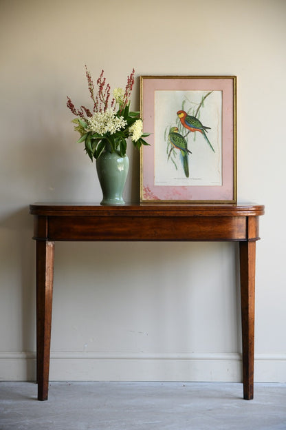 Antique Mahogany Tea Table