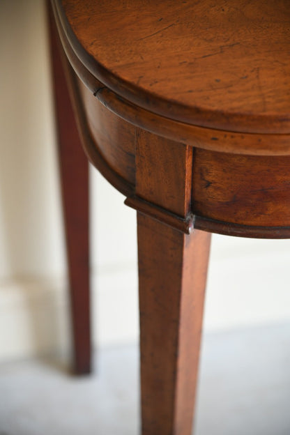 Antique Mahogany Tea Table