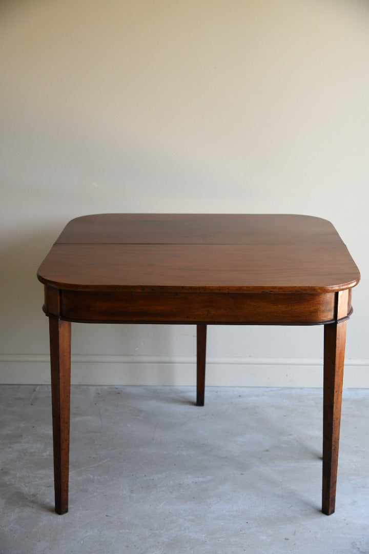 Antique Mahogany Tea Table