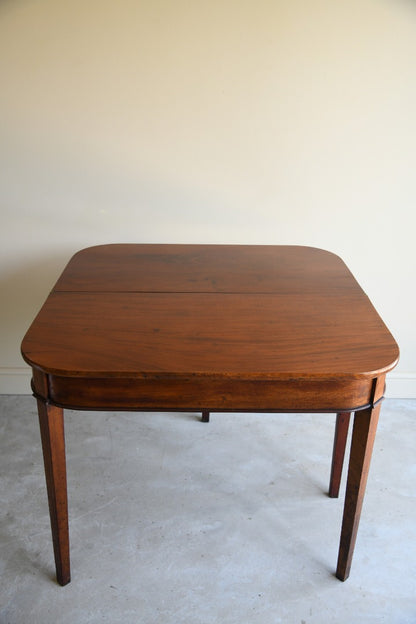 Antique Mahogany Tea Table