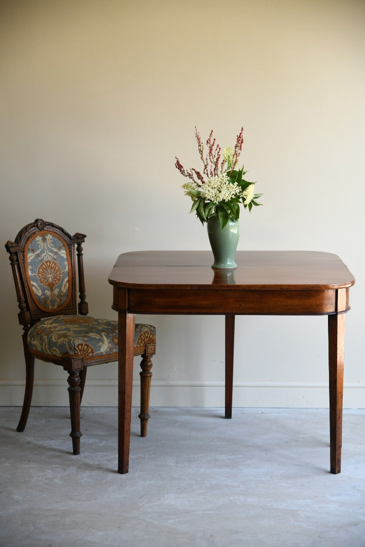 Antique Mahogany Tea Table