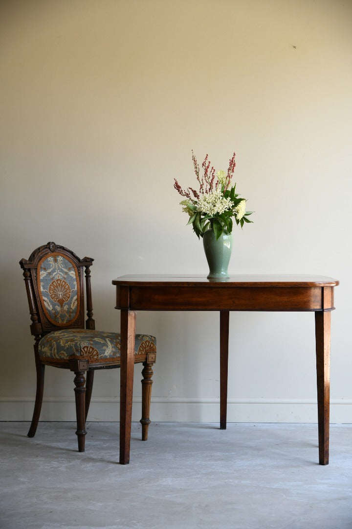 Antique Mahogany Tea Table