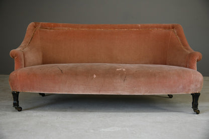 Antique French Upholstered Sofa