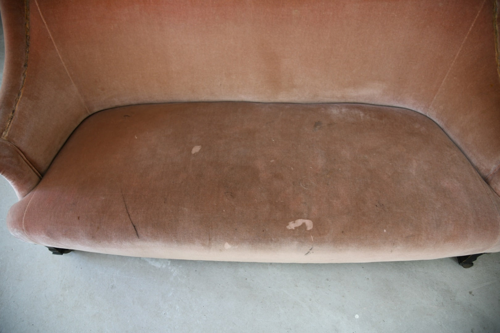Antique French Upholstered Sofa