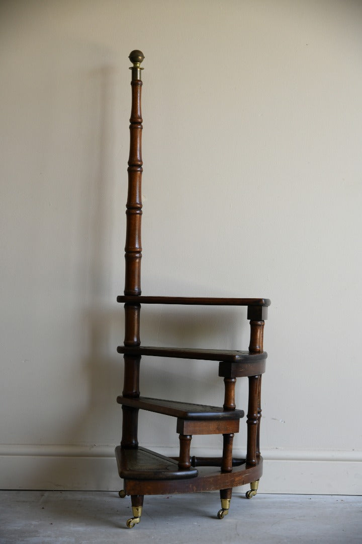Reproduction Library Table Reproduction Library Steps – Kernow Furniture