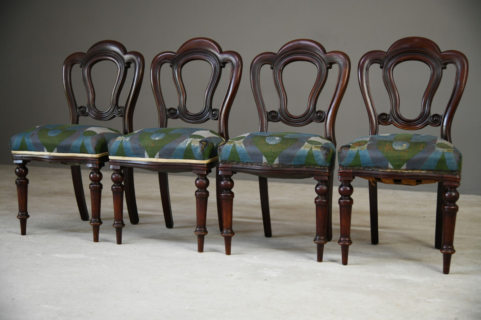 Victorian Mahogany Dining Chairs