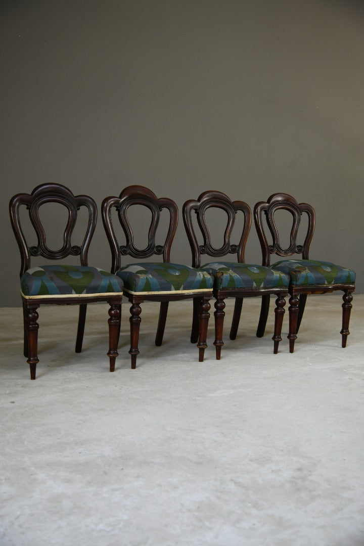 Victorian Mahogany Dining Chairs