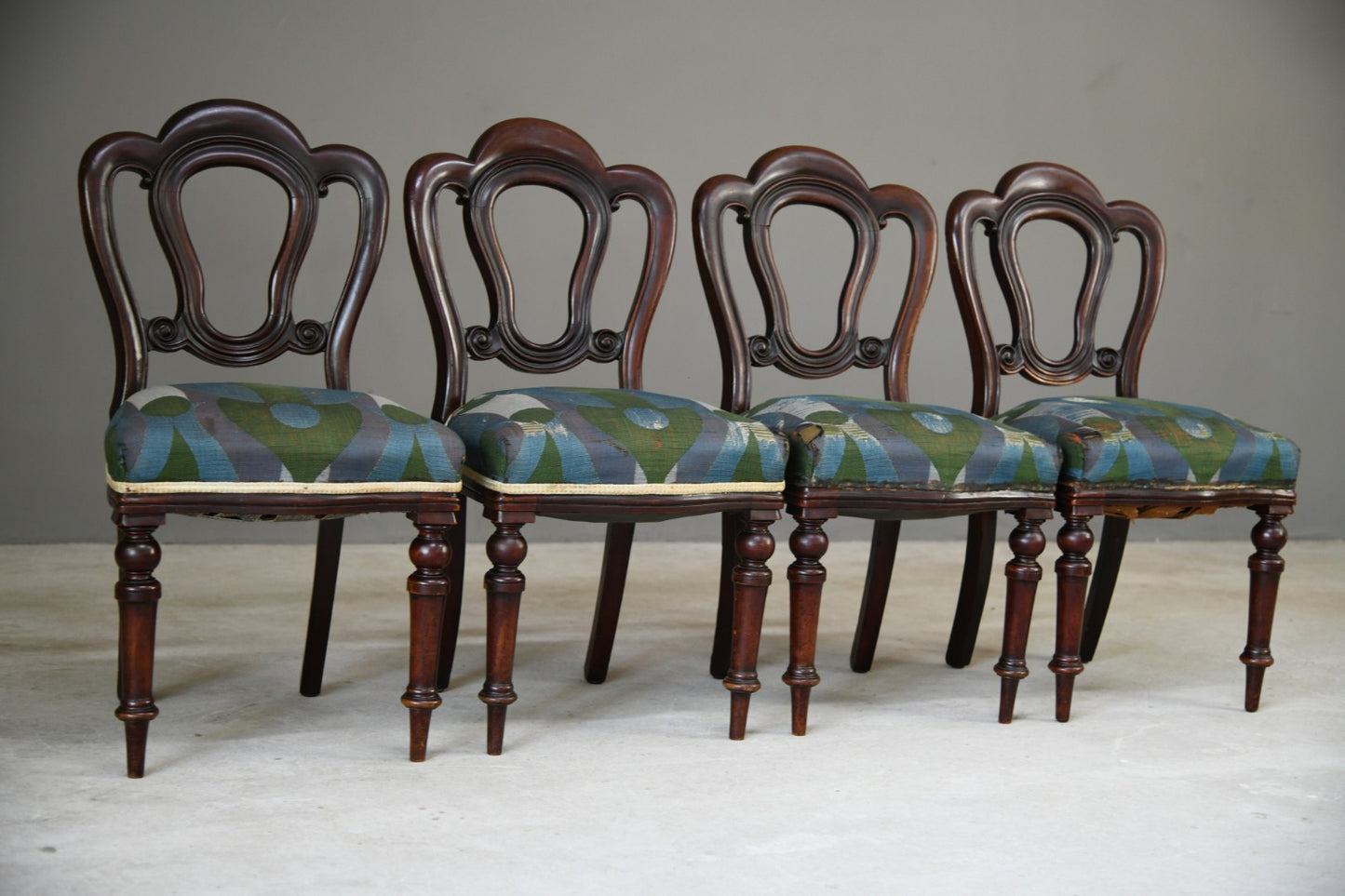 Victorian Mahogany Dining Chairs