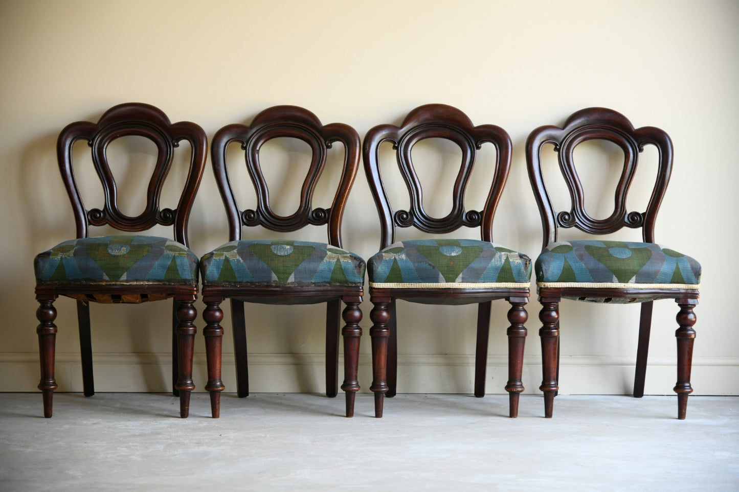 Victorian Mahogany Dining Chairs