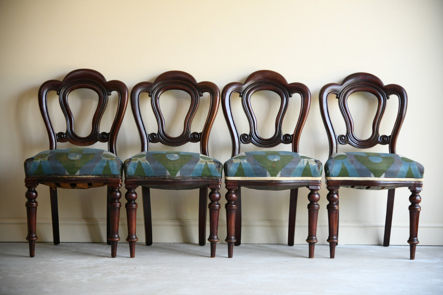 Victorian Mahogany Dining Chairs