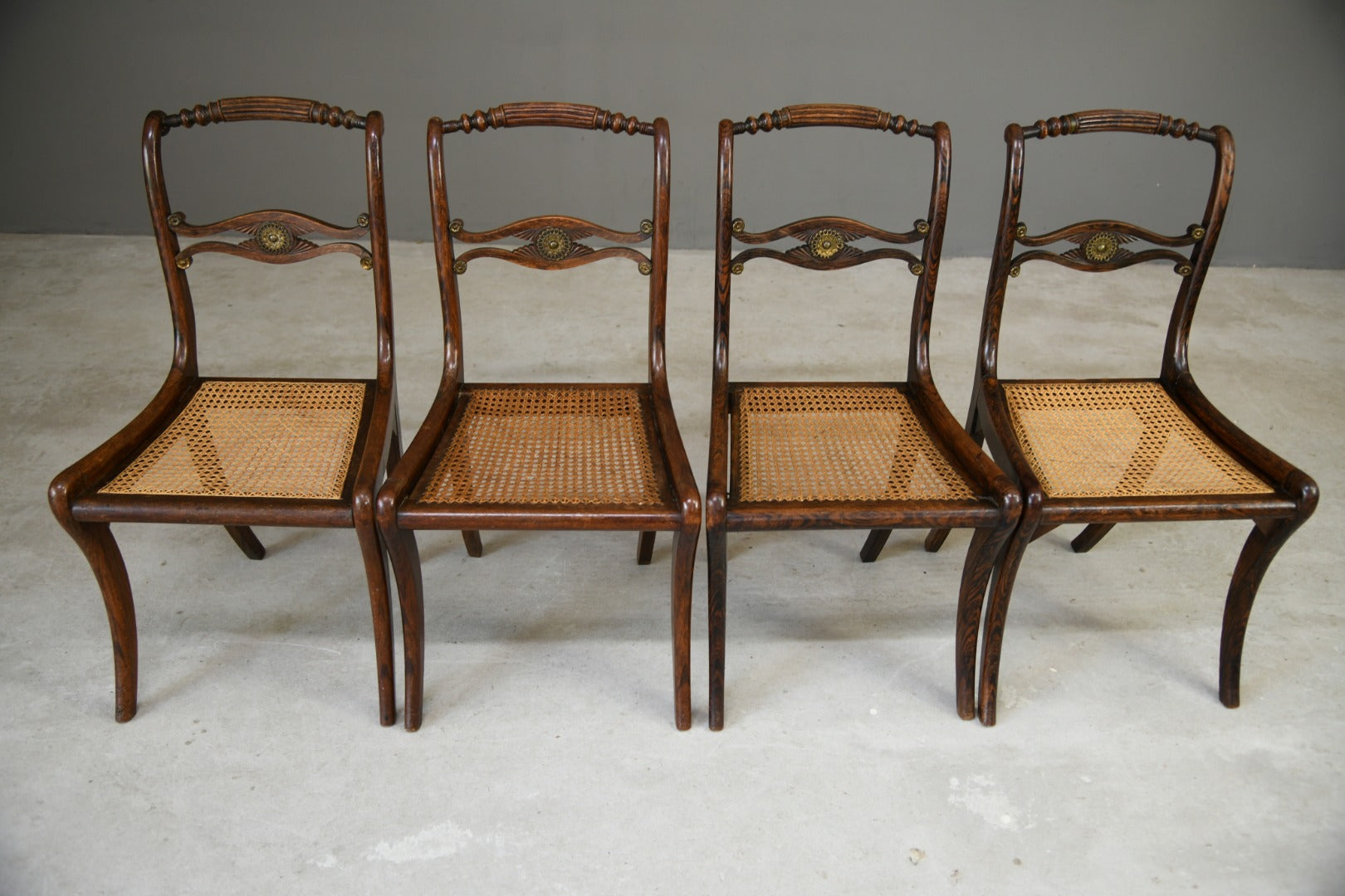 Early 19th Century Simulated Rosewood Dining Chairs