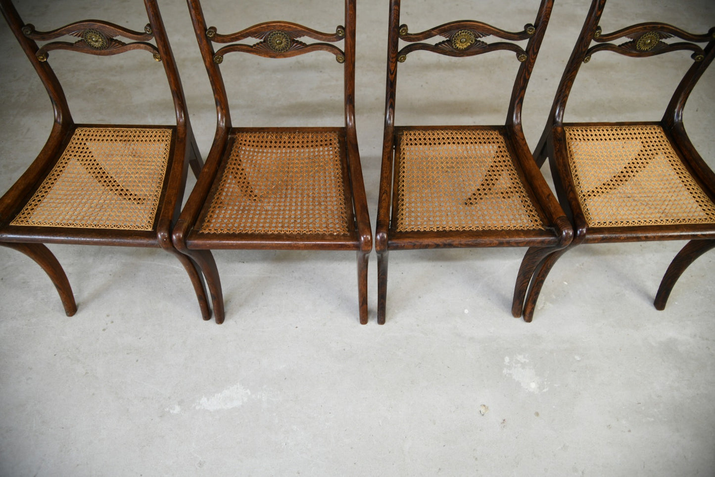 Early 19th Century Simulated Rosewood Dining Chairs