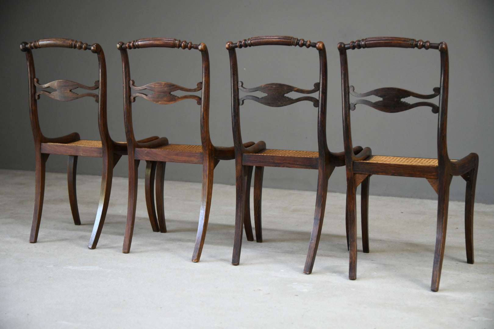 Early 19th Century Simulated Rosewood Dining Chairs