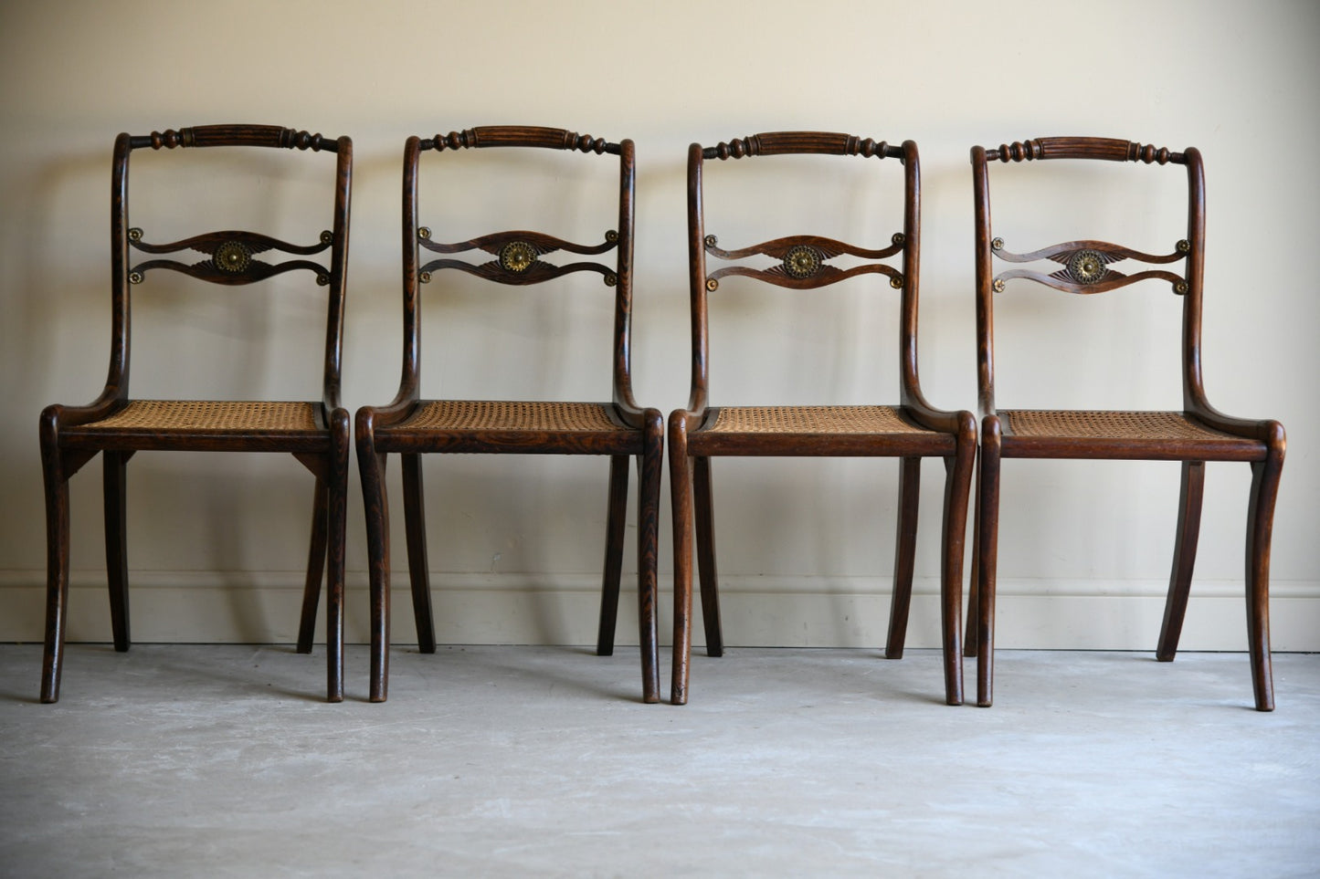 Early 19th Century Simulated Rosewood Dining Chairs