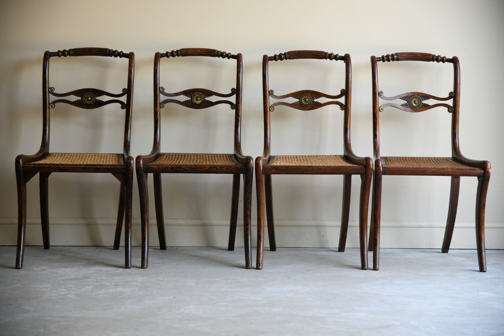 Early 19th Century Simulated Rosewood Dining Chairs