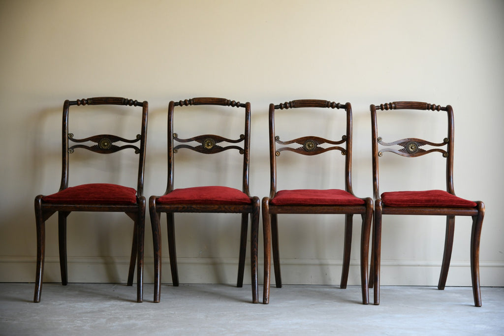 Early 19th Century Simulated Rosewood Dining Chairs