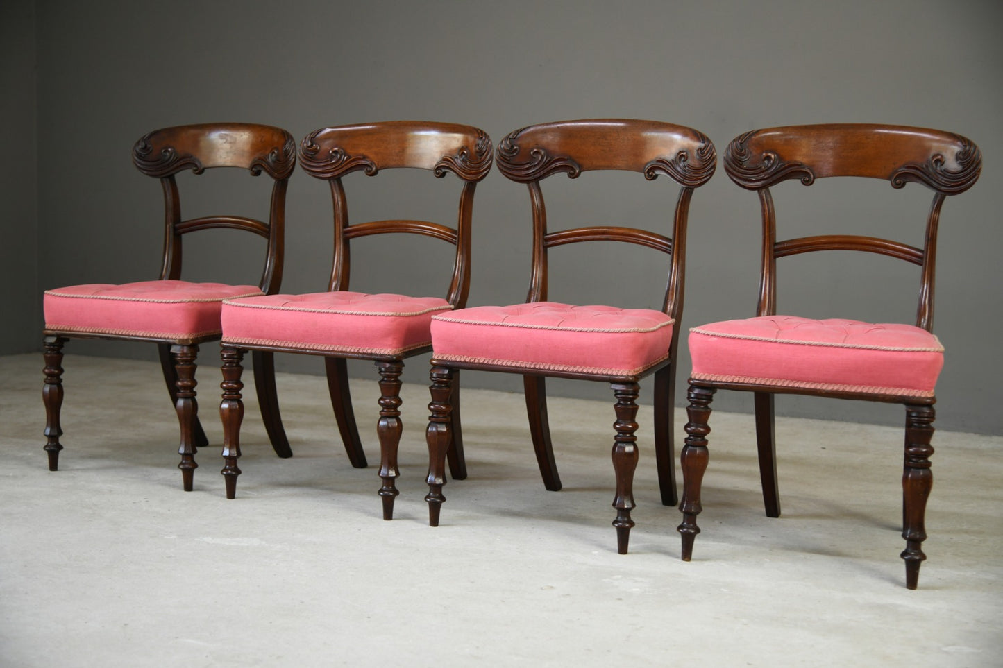 Set 4 William IV Dining Chairs