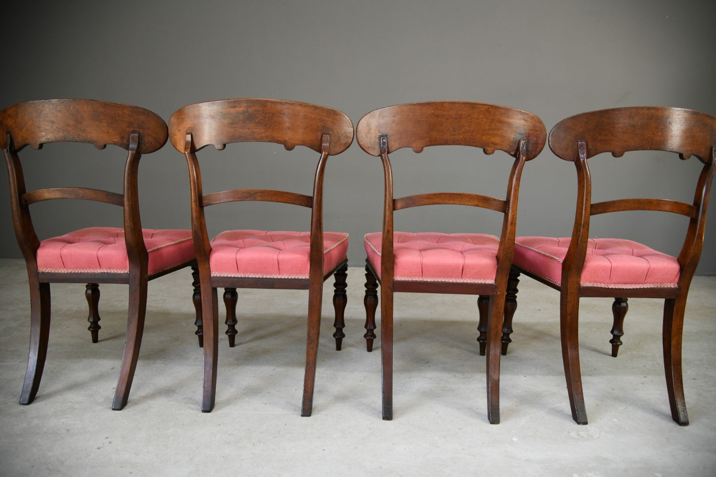 Set 4 William IV Dining Chairs