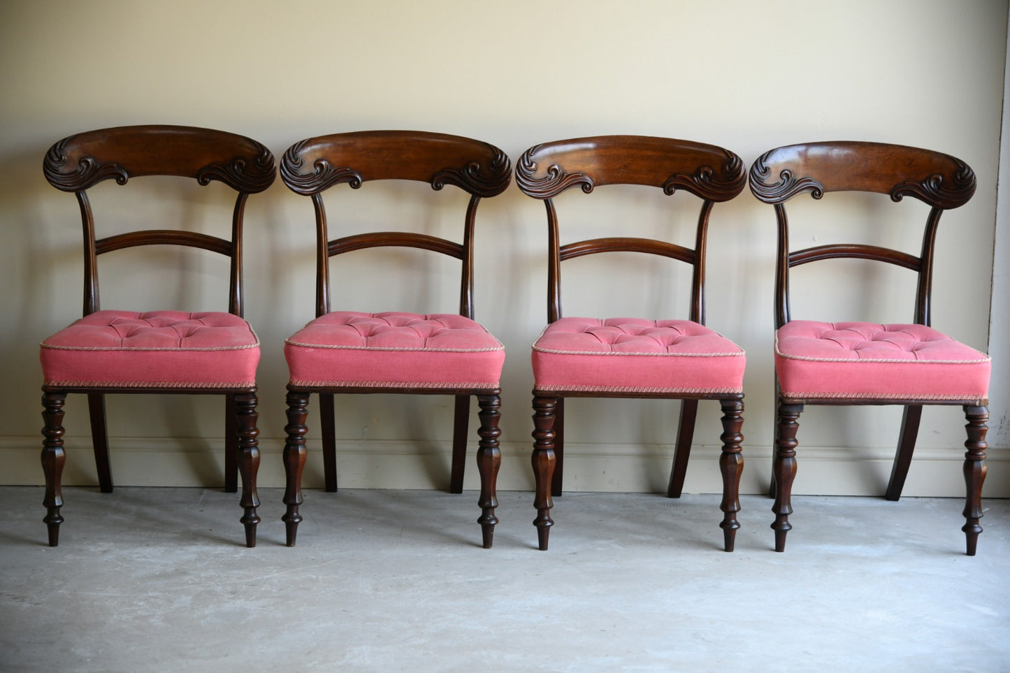 Set 4 William IV Dining Chairs