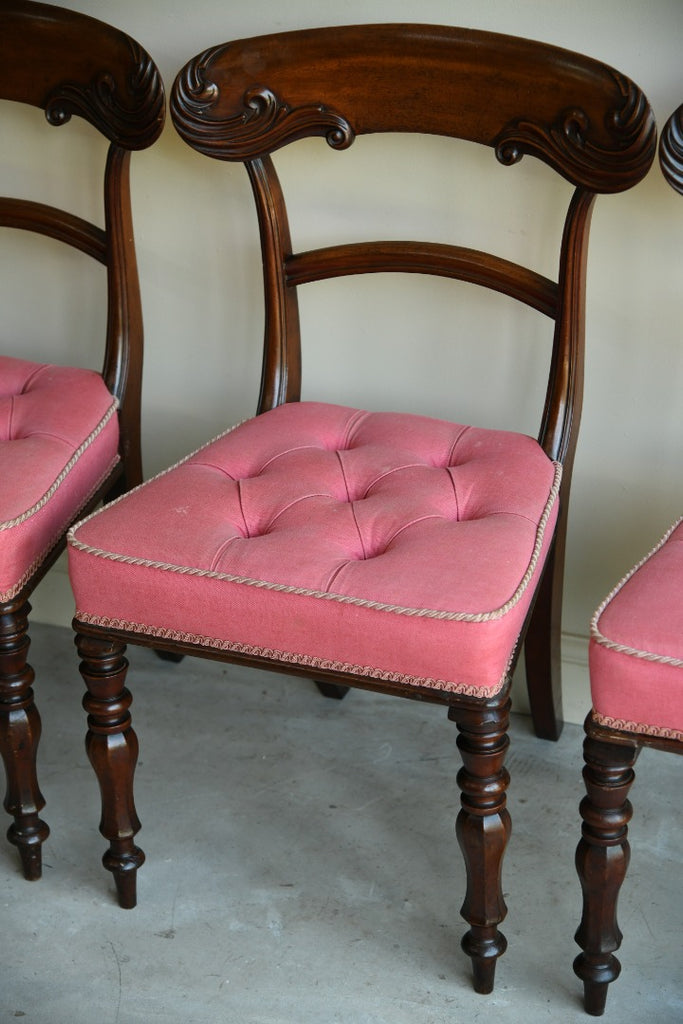 Set 4 William IV Dining Chairs