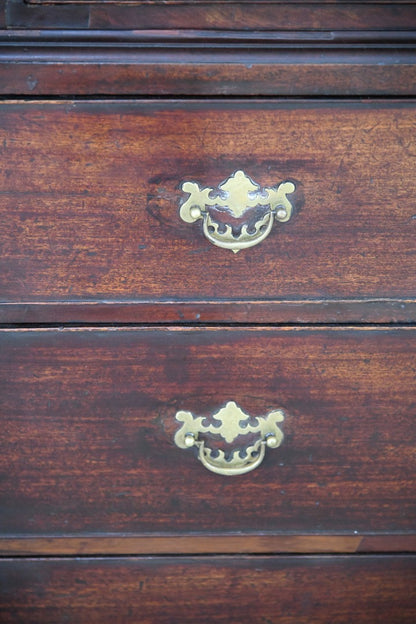 Mahogany Georgian Chest on Chest