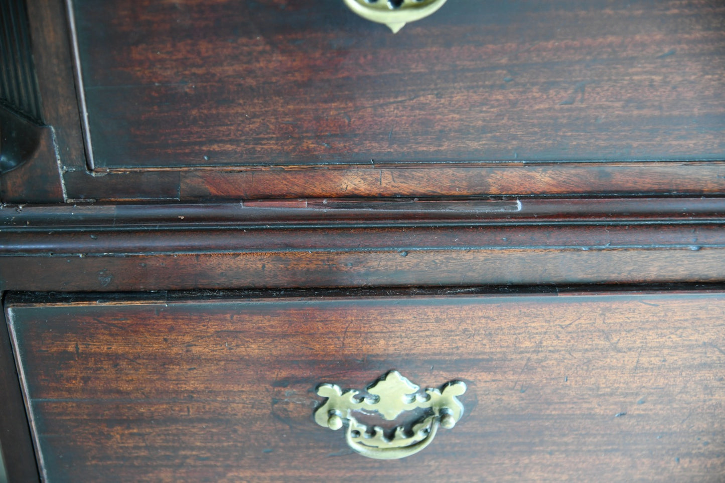 Mahogany Georgian Chest on Chest