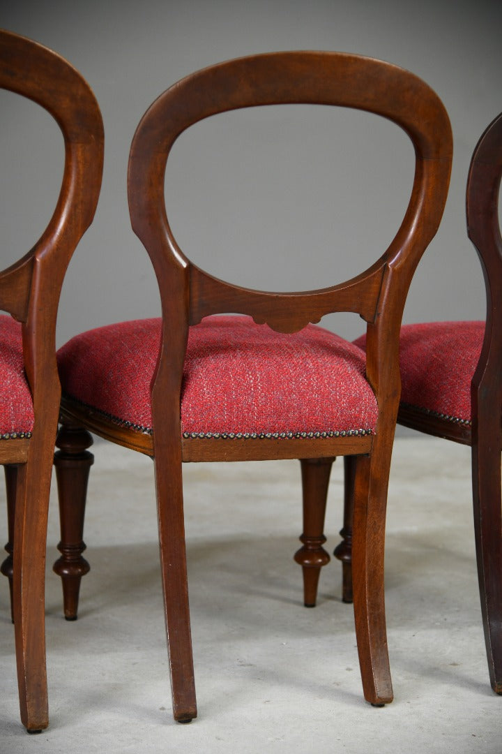 6 Victorian Mahogany Dining Chairs