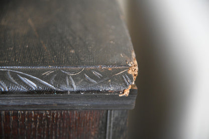 Victorian Dark Oak Bookcase