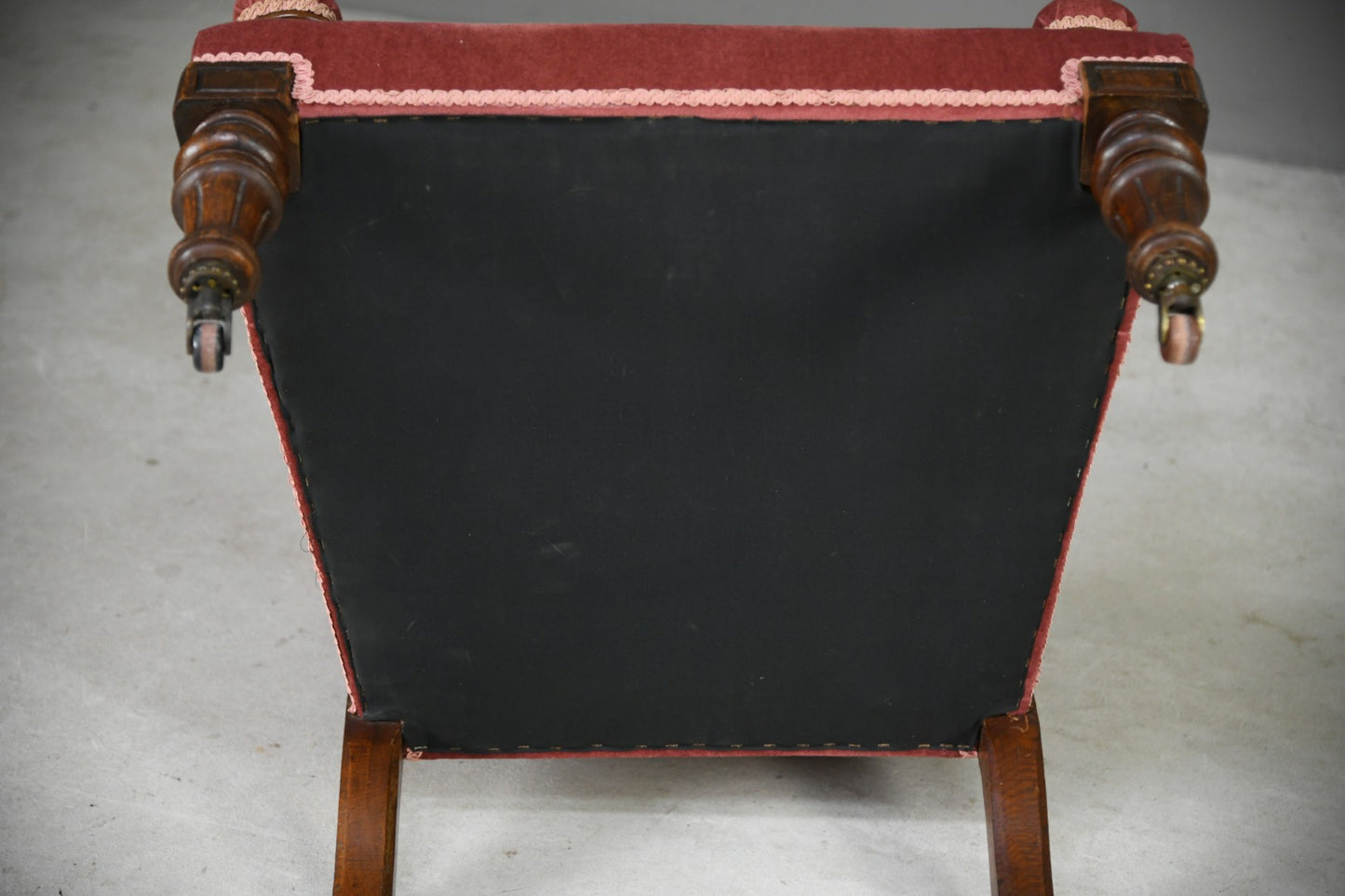 Antique Victorian Library Chair