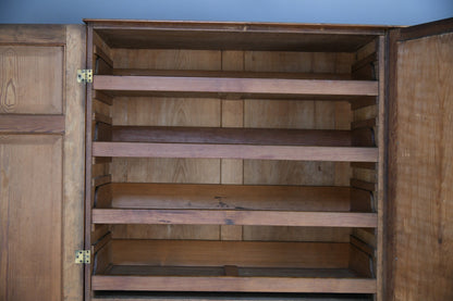 Arts & Crafts Pitch Pine Wardrobe