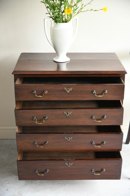 Small Antique Mahogany Chest of Drawers