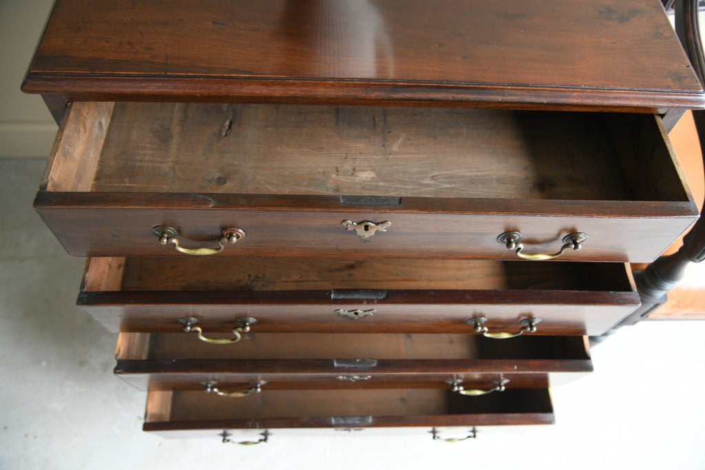 Small Antique Mahogany Chest of Drawers