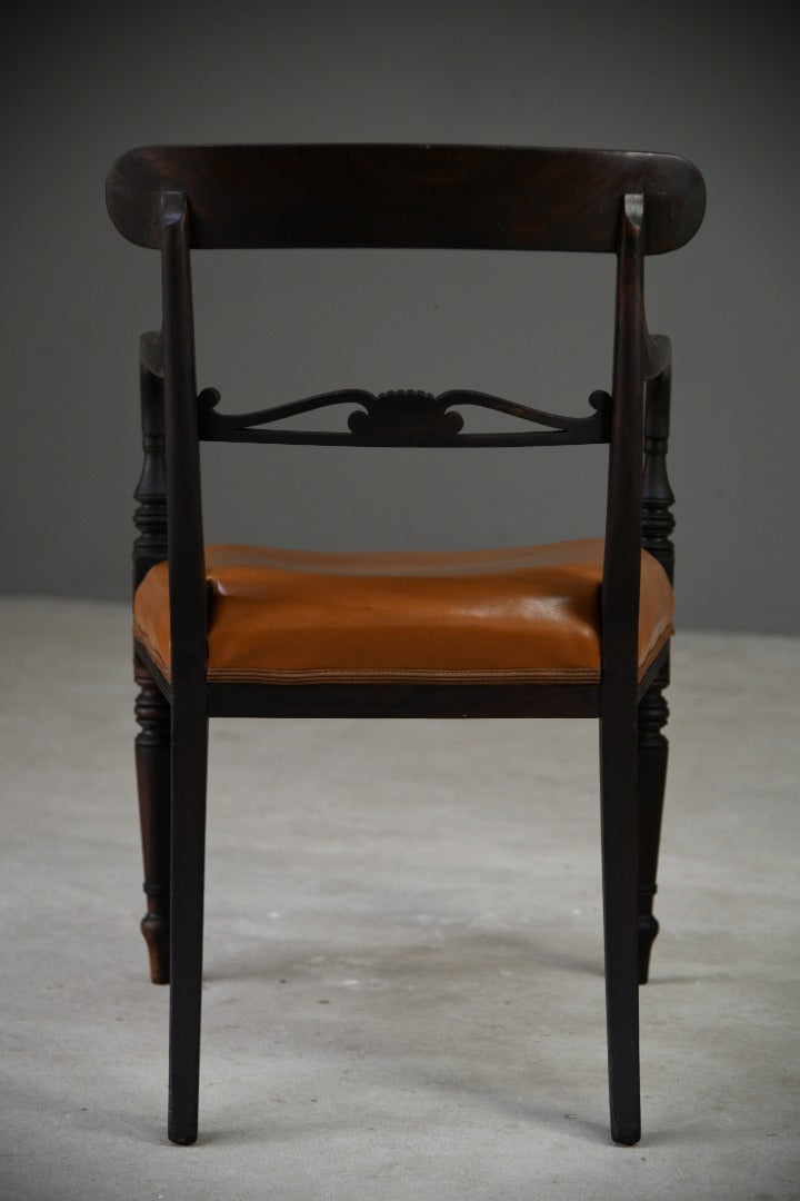 Antique Mahogany Carver Chair